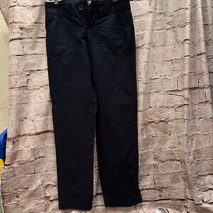 Banana Republic Women's Navy Straight Leg Pants